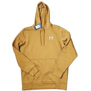Under Armour Men’s Small Hoodie – Yellow Ochre Pullover – New With Tags